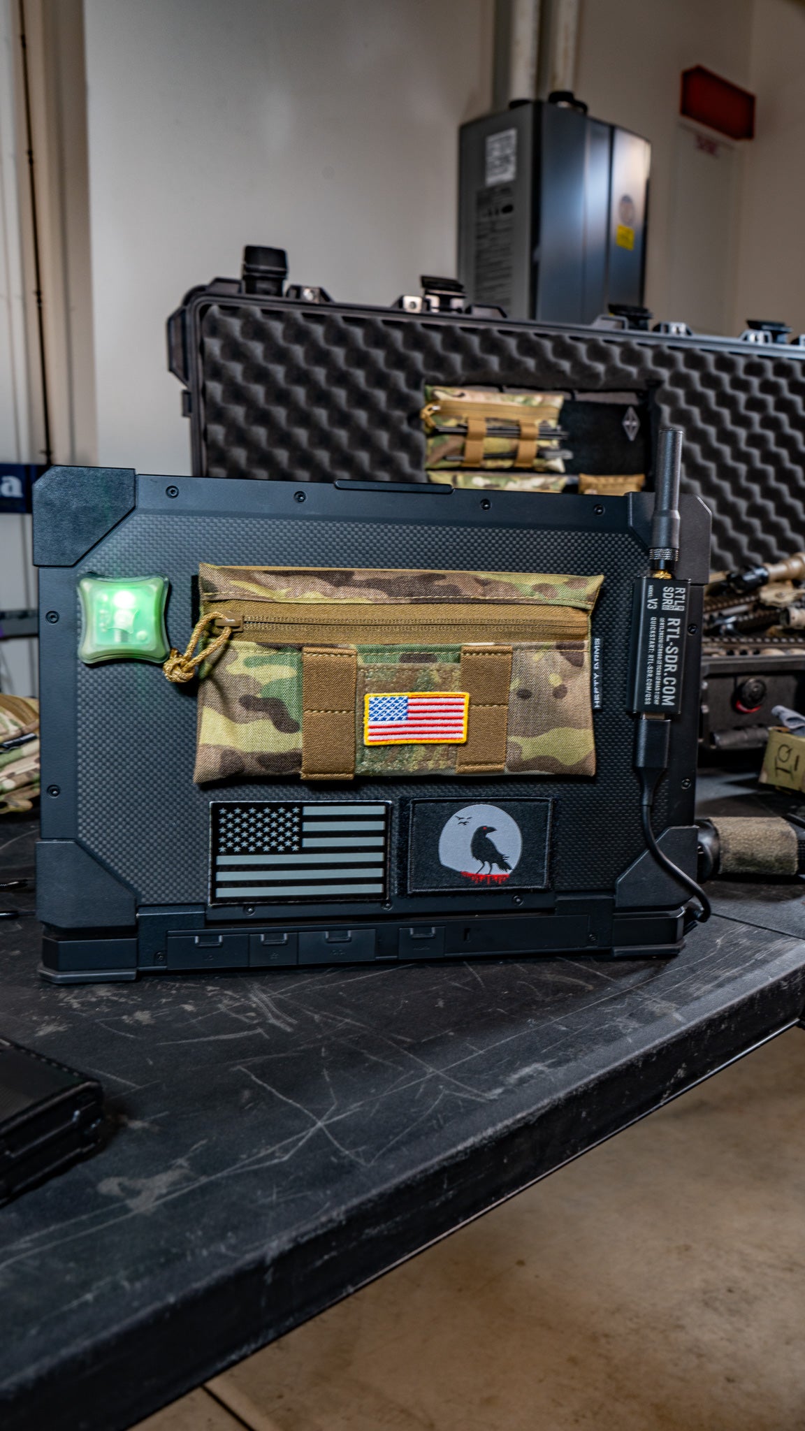 multicam slap pouch