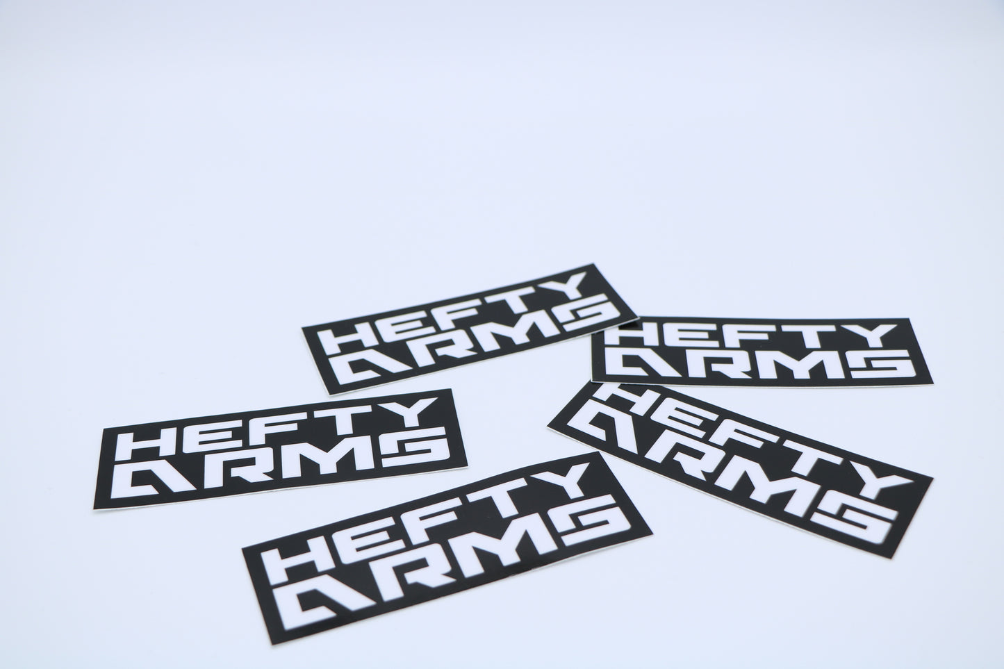 hefty arms sticker