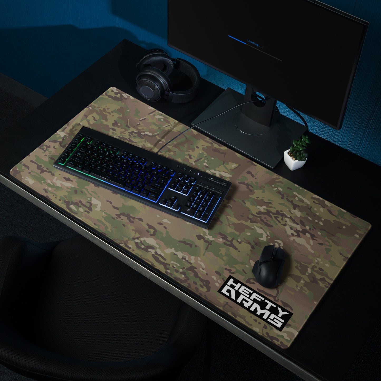 hefty arms gaming/mouse pad multi camo