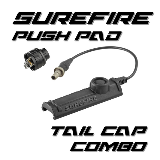 Surefire Rear Cap W/ Tape Switch (BLK)