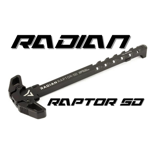 Radian Raptor SD Ambi Charging Handle (BLK)