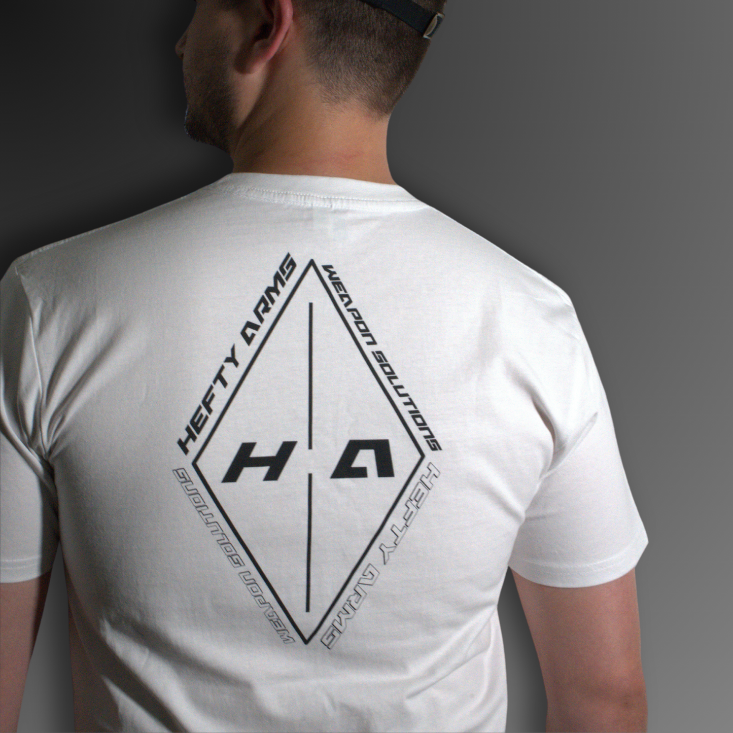 Hefty Arms Diamond Logo Tee