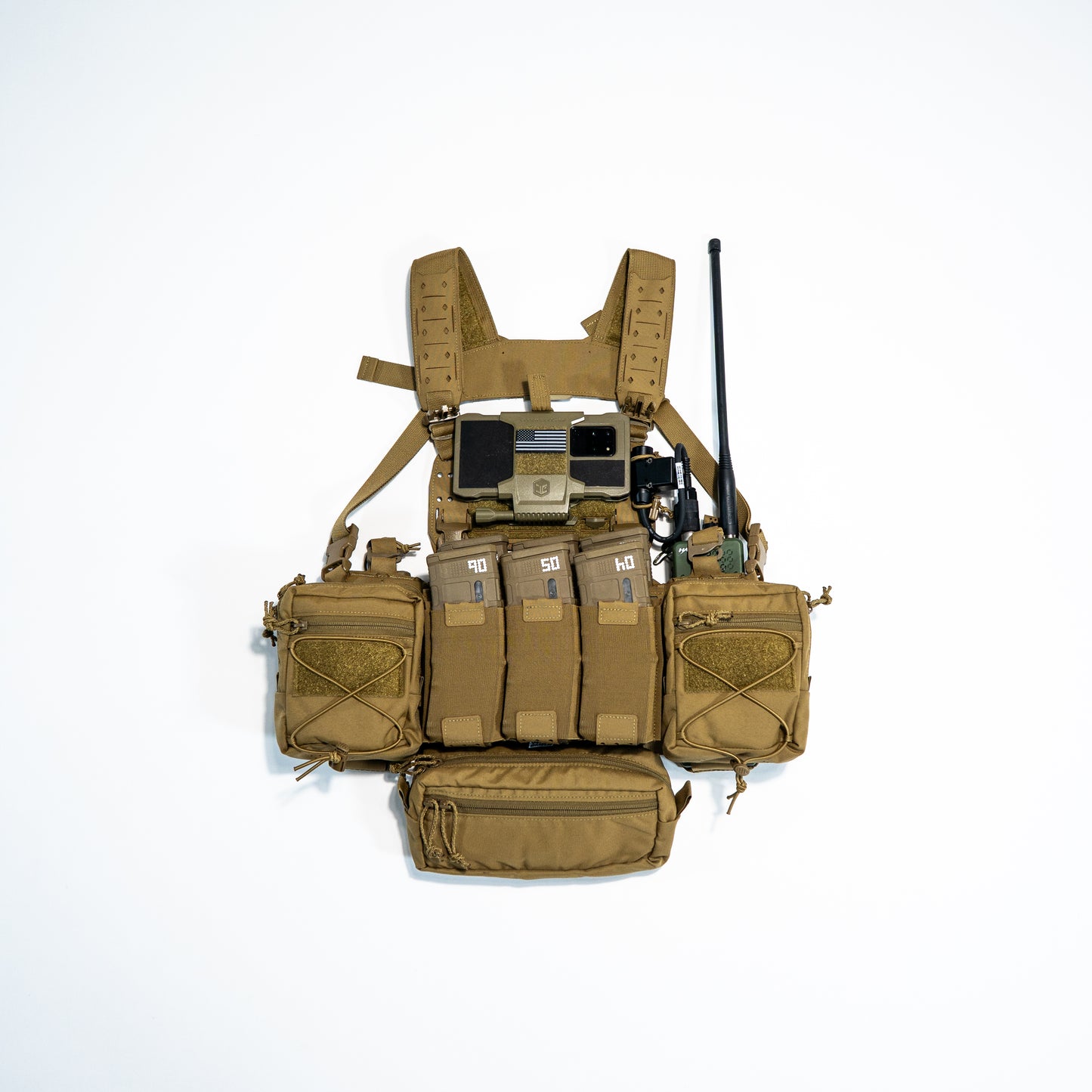 TRIPLE ELASTIC MAGAZINE POUCH