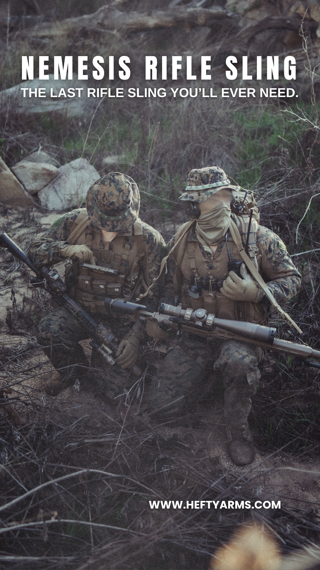 NEMESIS RIFLE SLING (Padded)