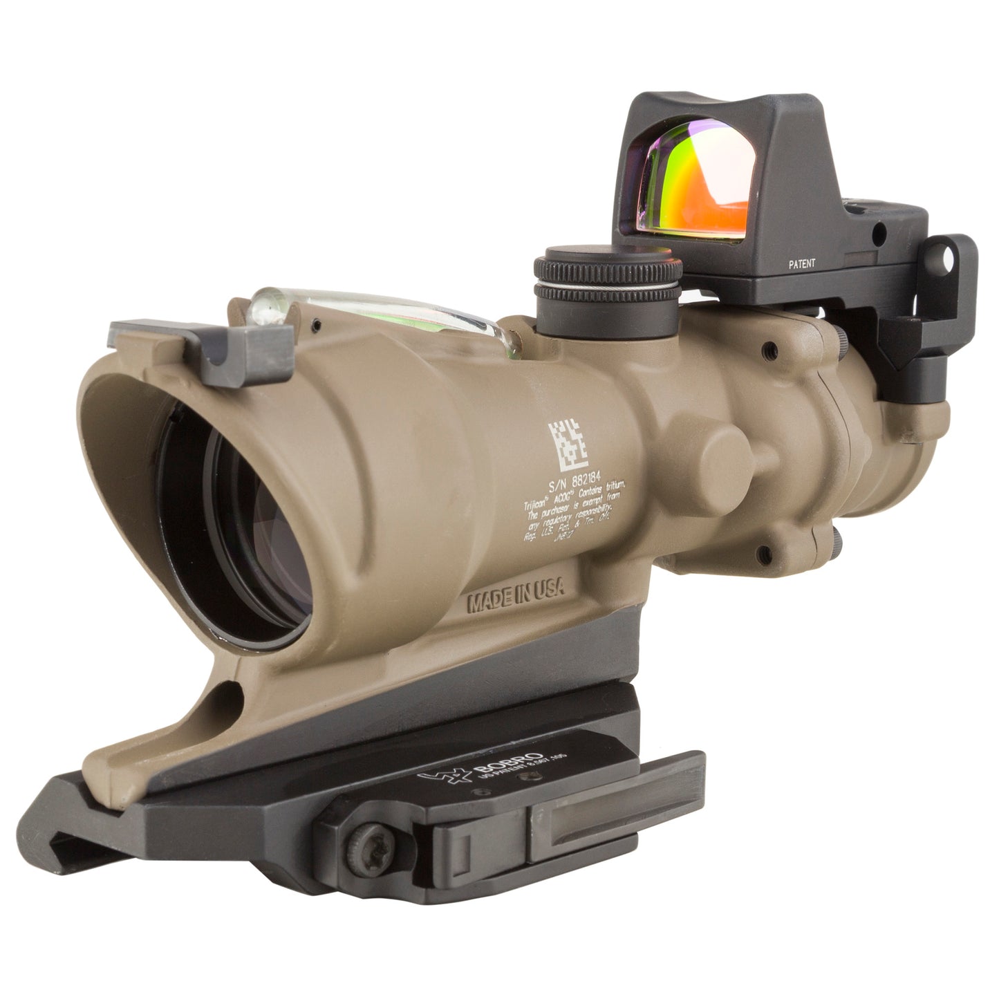 Trijicon ACOG 4X32 GRN CH 223 W/Charging RMR