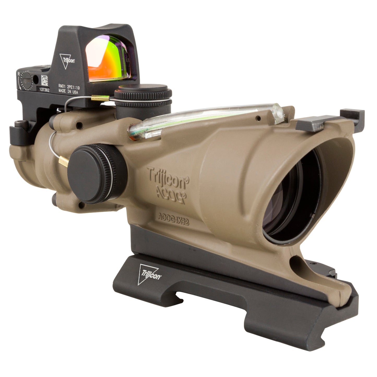 Trijicon ACOG 4X32 GRN CH 223 W/Charging RMR