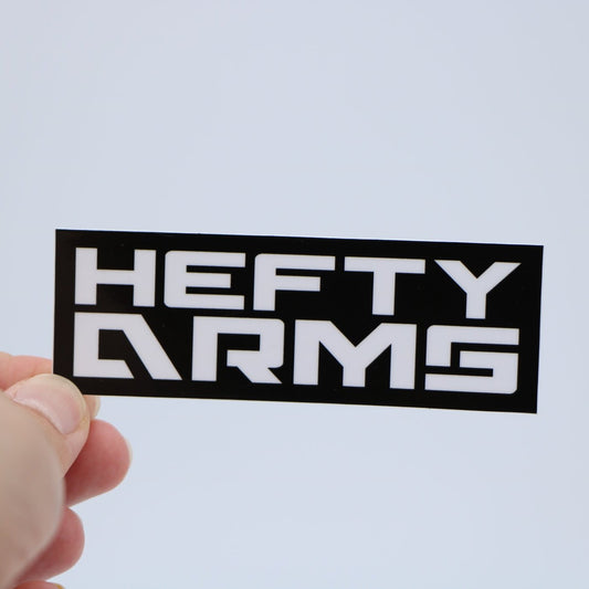 Hefty Arms Logo Slap Sticker