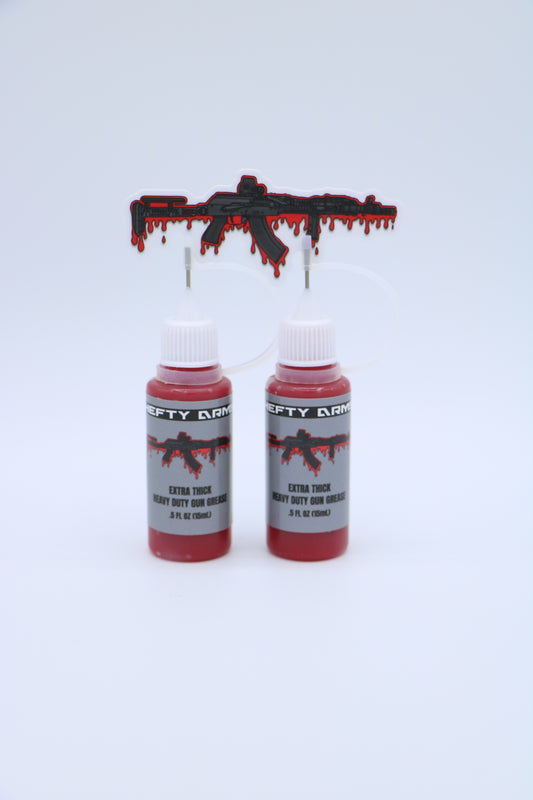 2-Pack of Extra Thick High Temp Synthetic Gun Grease